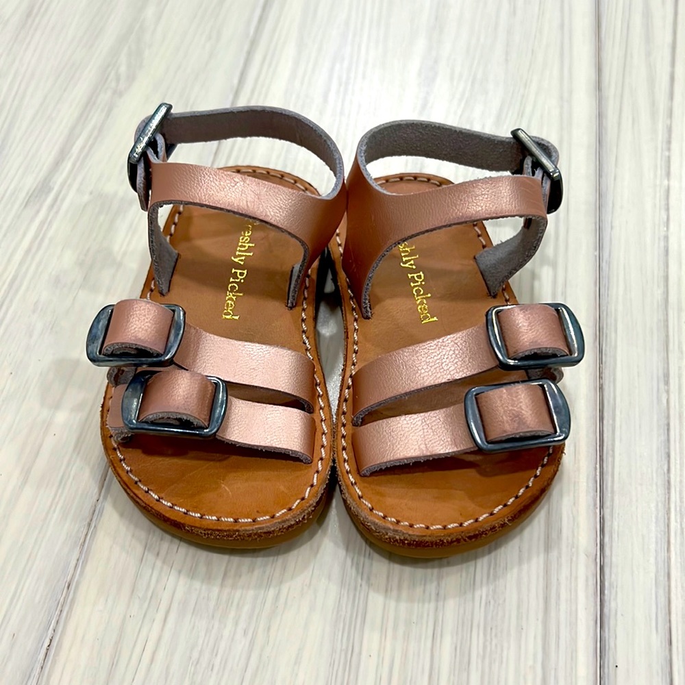 Freshly picked sandals